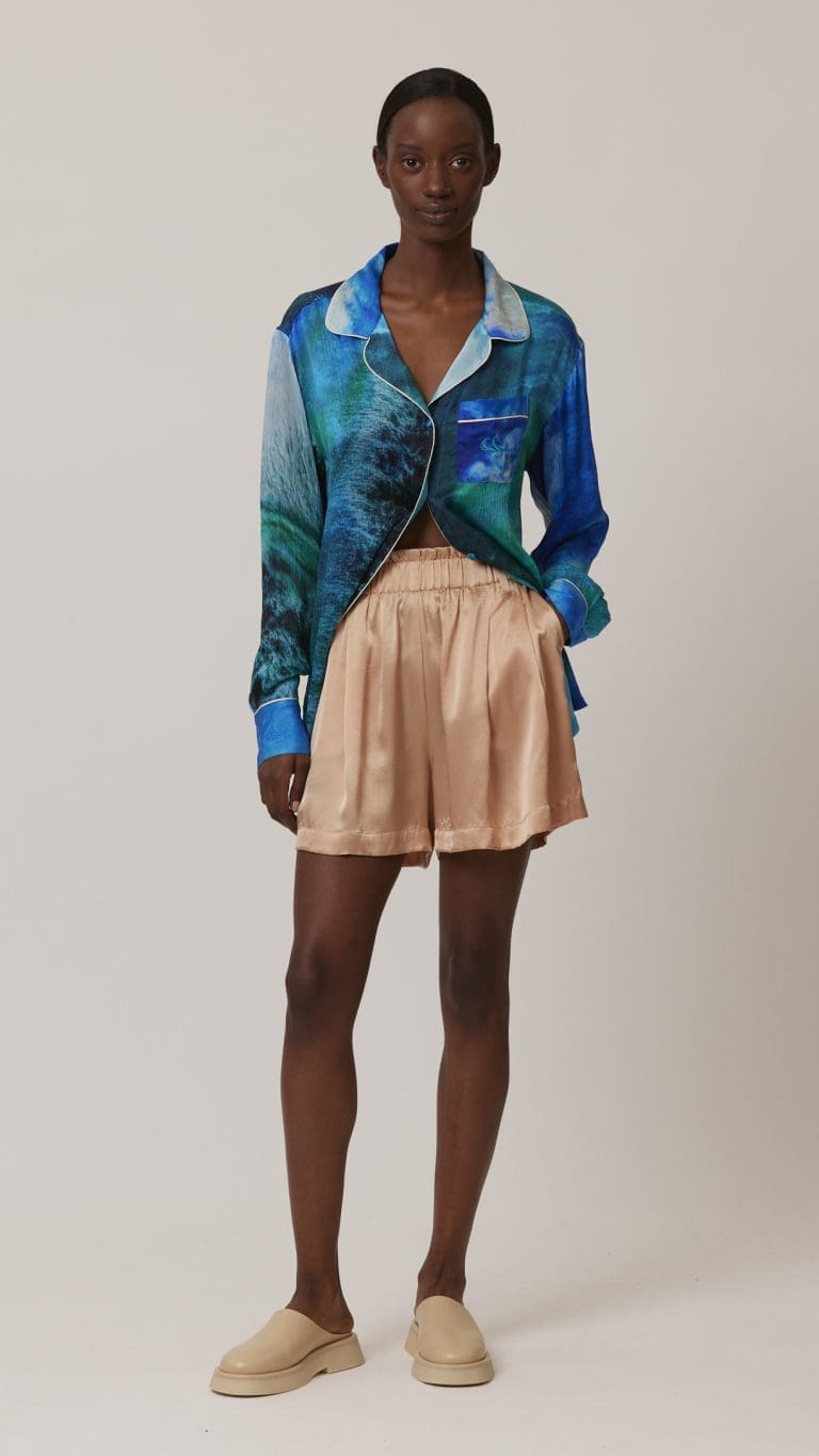 Shwetambari - Shop Luxury Silk Shorts