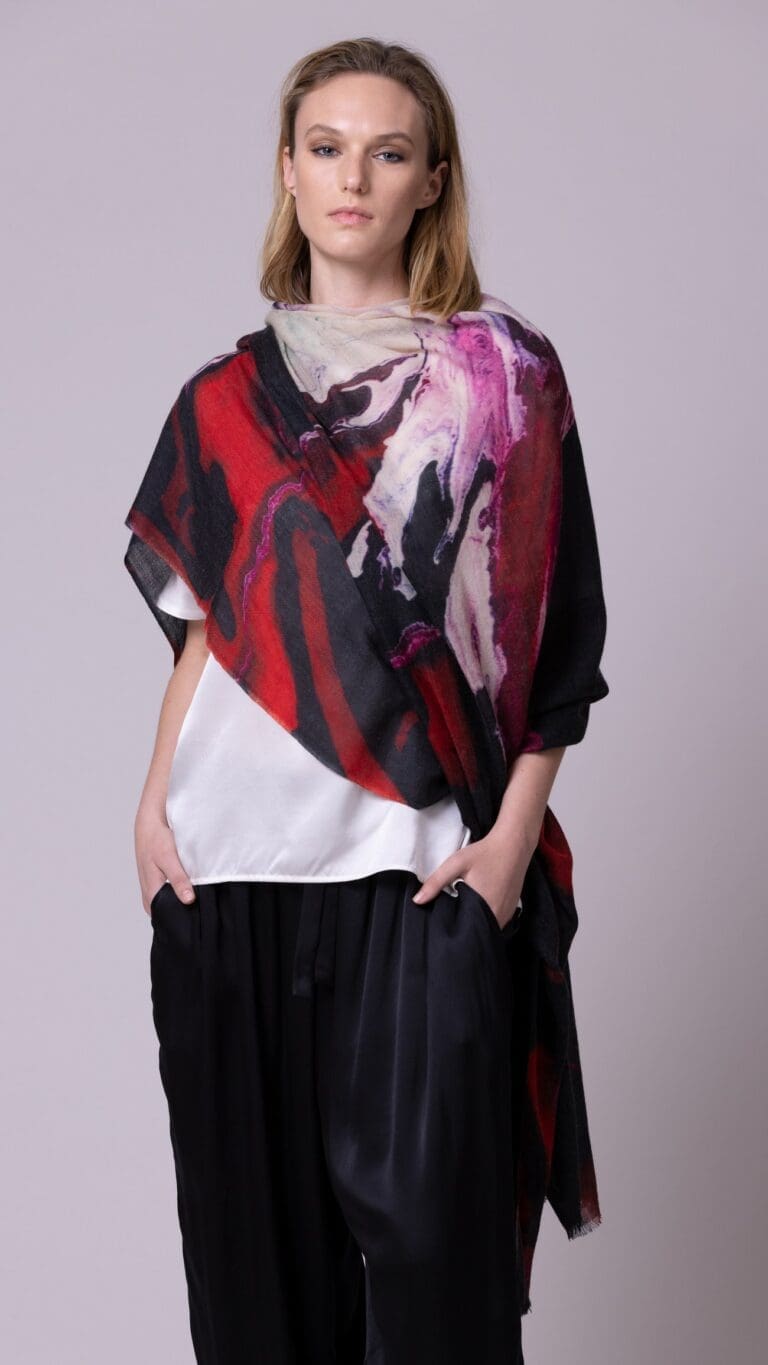 Shwetambari Shop Printed Cashmere Shawls